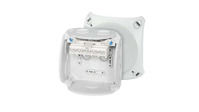 HENSEL DK Series Grey Polypropylene Terminal Box, IP66, 5 Terminals, 70 mm, 104 mm 104 mm | DK 0404 G