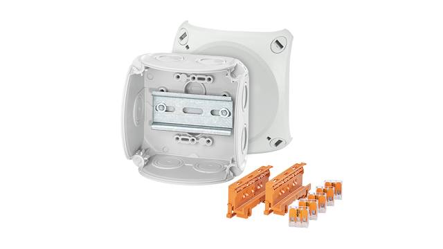 HENSEL DK Series Grey Polypropylene Terminal Box, IP66, 5 Terminals, 70 mm, 104 mm 104 mm | DK 0404 W