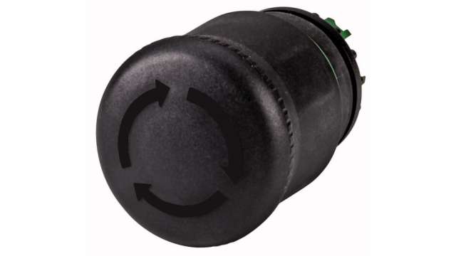 Eaton M22 Series, Twist Release, Emergency Stop Push Button Head | 150649 M22SG-PVT