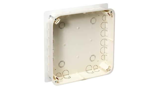 Schneider Electric Multifix Plus Blue Polystyrene Junction Box, IP20, Flush Mount, 1 Gangs 246 mm 246 mm 50 mm | ENN12821
