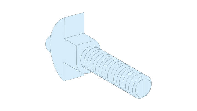 Schneider Electric Linergy Series Mounting Bolt for Use with Linergy (Linergy LGYE) Busbar, Linergy (Linergy LGY) | LVS04766