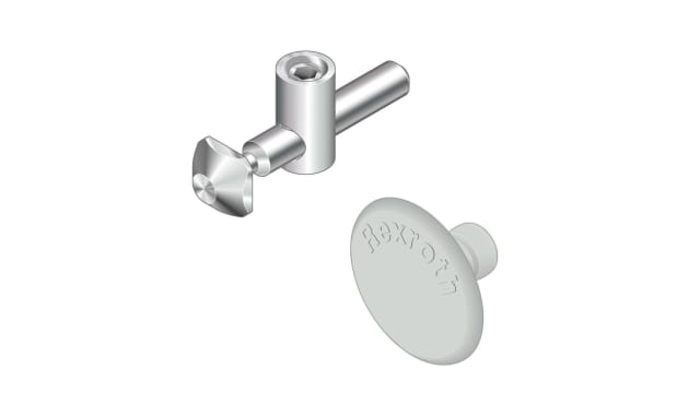 Bosch Rexroth Quick Connector, Connecting Component, Strut Profile 8 mm, Groove Size 8 mm | 3842535629