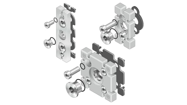 Bosch Rexroth Aluminium Base Plate 45 mm 180 mm | 3842535721