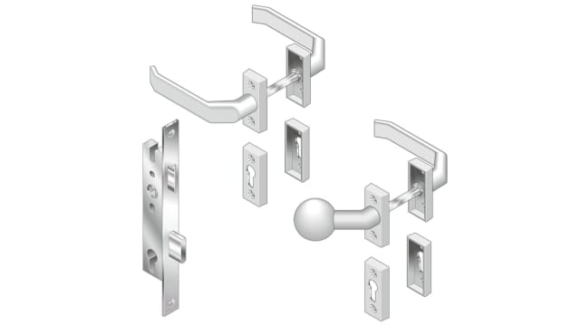 Bosch Rexroth Mortice Lock Cylinder | 3842538241