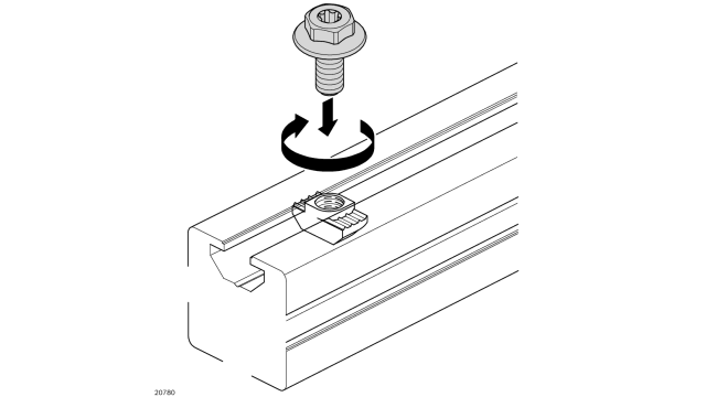 Bosch Rexroth M8 Collar Screw, Connecting Component | 3842541246