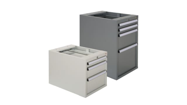 Bosch Rexroth Cabinet 2, Steel, 430 mm x 401 mm x 360 mm, Grey | 3842546534