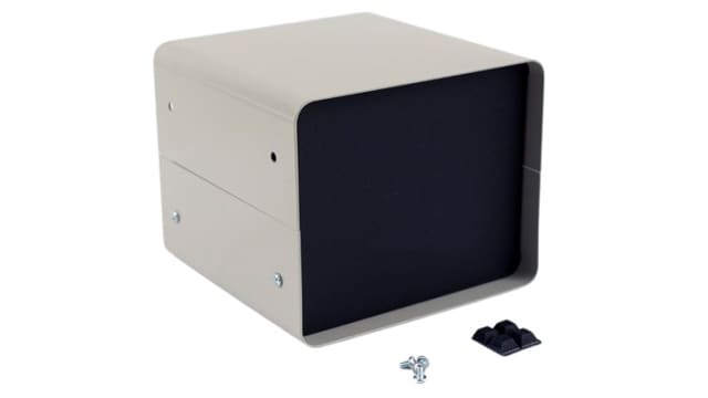 Hammond 1401 Grey Aluminium, Steel Enclosure 127 mm, 152 mm, 152 mm | 1401AA