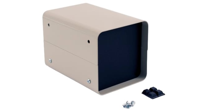 Hammond 1401 Grey Steel, Aluminium Enclosure 102 mm, 102 mm, 152 mm | 1401AAA