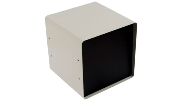 Hammond 1401 Grey Steel, Aluminium Enclosure 203 mm, 203 mm, 203 mm | 1401E