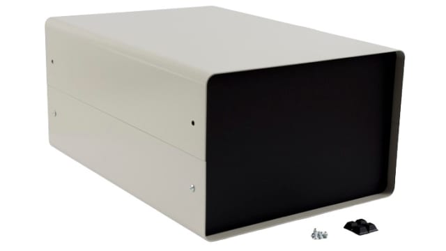 Hammond 1401 Grey Aluminium, Steel Enclosure 165 mm, 254 mm, 356 mm | 1401K