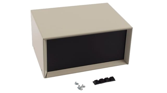 Hammond 1426 Beige Steel, Aluminium Enclosure 102 mm, 203 mm, 152 mm | 1426M