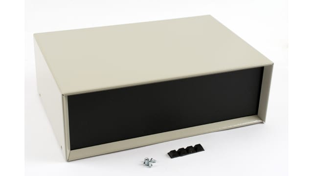 Hammond 1426 Beige Steel, Aluminium Enclosure 102 mm, 305 mm, 203 mm | 1426V