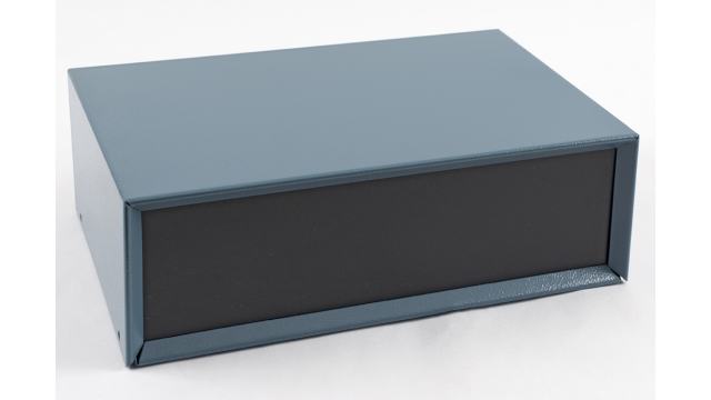 Hammond 1426 Blue Aluminium, Steel Enclosure 102 mm, 305 mm, 203 mm | 1426V-B