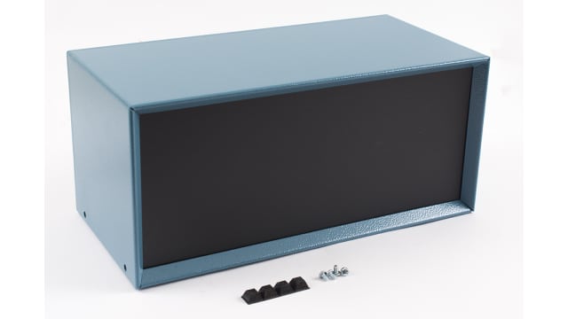 Hammond 1426 Blue Aluminium, Steel Enclosure 140 mm, 305 mm, 152 mm | 1426Y-B