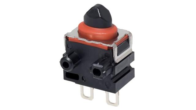 Omron Pin Plunger Subminiature Micro Switch, Solder Terminal, 100mA, SPST, IP67 | D2EW-B02H