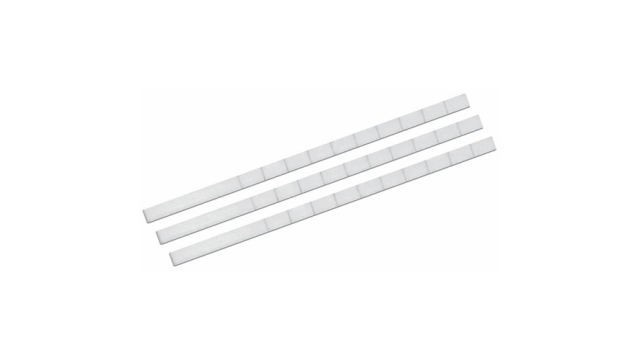 WAGO Marked Snap-On Cable Marker, White, Pre-printed "Numbers, +400%" Black, 209-218 | 209-218