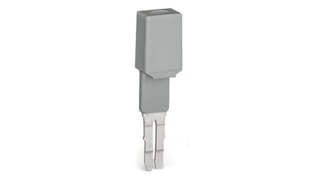 WAGO Grey Male Test Plug, 4 mm Connector, Plug-In Termination | 209-170
