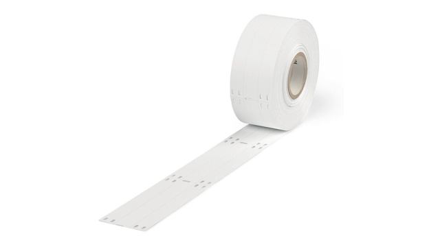 WAGO White White Print Cable Labels, 100 mm Width, 800 Per Roll Qty | 211-836