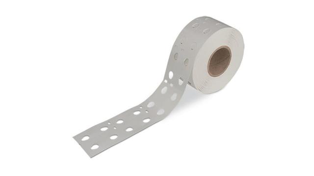 WAGO White White Print Label Roll, 10 mm Width, 1000 Per Roll Qty | 211-863