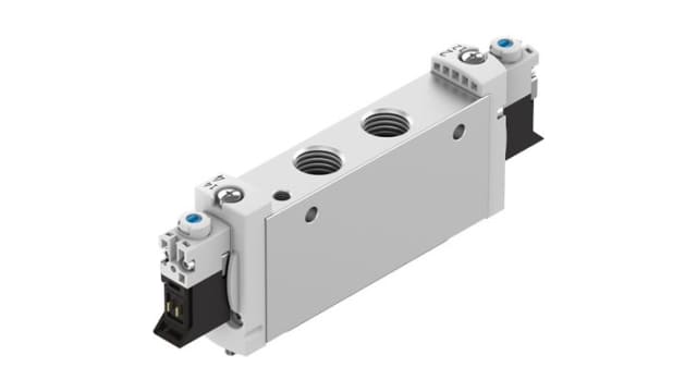 Festo Pneumatic Solenoid Valve -, 574433 | VUVG-L18-P53U-T-G14-1P3