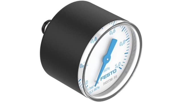 Festo 10 mm Pressure Gauge 10bar 40mm Outside Diameter | PAGN-40-1M-P10-CPA