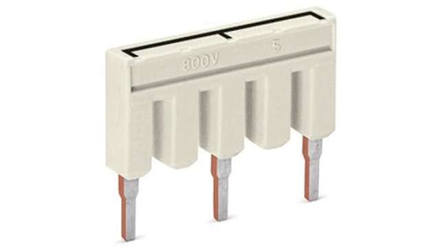 WAGO TOPJOB S Series Star Point Jumper for Use with DIN Rail Terminal Block | 2002-405/011-000