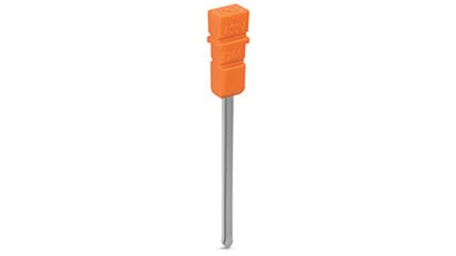 WAGO TOPJOB S Series Vertical Jumper for Use with DIN Rail Terminal Block | 2002-492/000-012