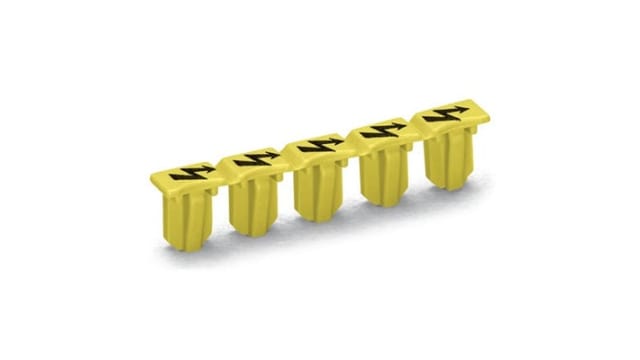 WAGO TOPJOB S Series Protective Warning Marker for Use with DIN Rail Terminal Block, ATEX | 2000-115