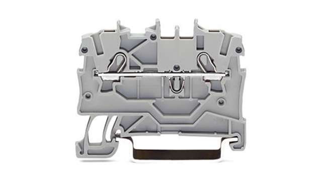 WAGO 2000-1206 TOPJOB S Series DIN Rail Terminal Block Yellow, 1 mm², 1-Level, Cage Clamp, IECEx, EAC Ex, ATEX | 2000-1206