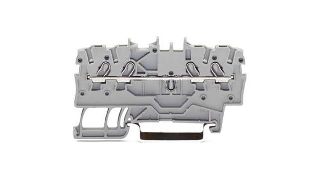 WAGO 2000-1405 TOPJOB S Series DIN Rail Terminal Block Black, 1 mm², 1-Level, Cage Clamp, ATEX, EAC Ex, IECEx | 2000-1405