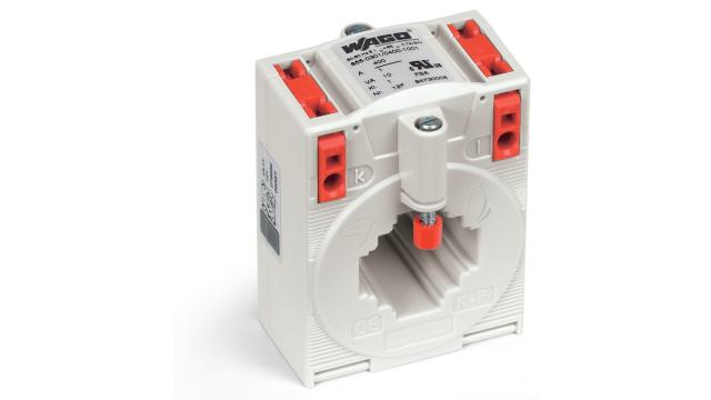 WAGO 855 Series Current Transformer Current Transformer, 400A Input, 400:1, 1 A Output | 855-301/400-1001