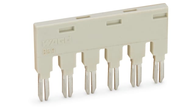 WAGO 859 Series Jumper for Use with Jumper Slot | 859-406/000-006