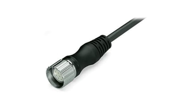 WAGO Female 19 way Right Angle to Unterminated Unterminated Actuator/Sensor Cable, 15 m | 756-3203/190-150