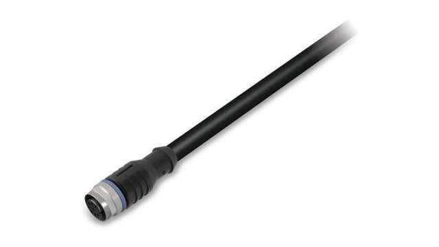 WAGO Female 4 way Straight to Unterminated Unterminated Actuator/Sensor Cable, 10 m | 756-5301/040-100