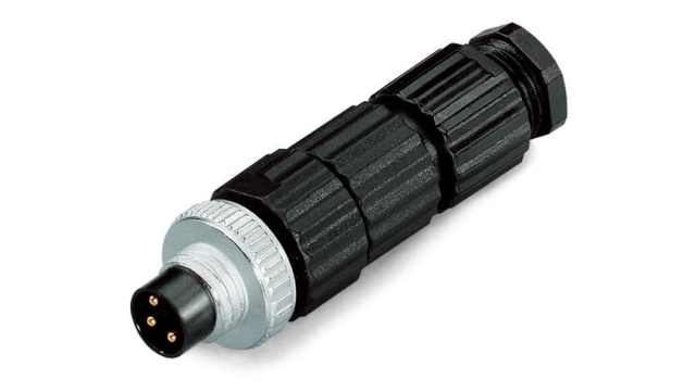 WAGO Industrial Circular Connector, 3 Contacts, M8 Connector, Plug, Male, IP67, 756 Series | 756-9102/030-000