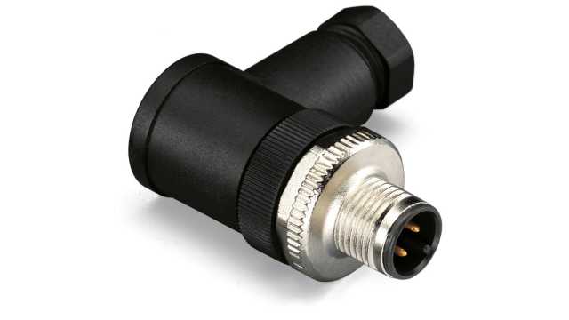 WAGO Industrial Circular Connector, 4 Contacts, M12 Connector, Plug, Male, IP67, 756 Series | 756-9205/040-000