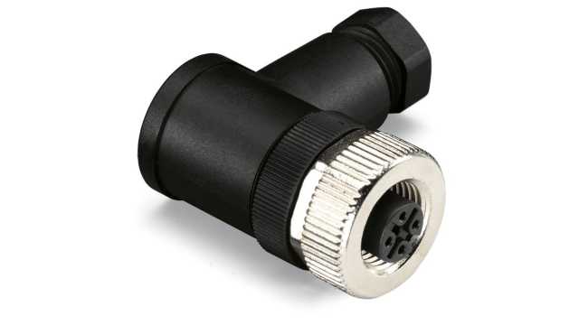 WAGO Industrial Circular Connector, 4 Contacts, M12 Connector, Plug, Male, IP67, 756 Series | 756-9215/040-000