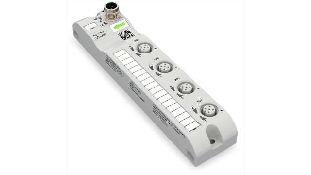 WAGO 765 Series I/O module, M12, 5 way, 4 port | 765-1701/200-000