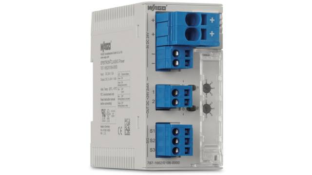 WAGO 787 Electronic Circuit Breaker 6 A, 2 channels, DIN Rail | 787-1662/006-1000