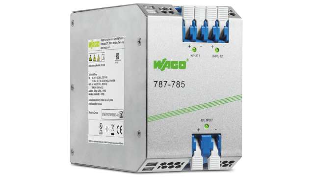WAGO Power Supply Redundancy Module, 787 Series | 787-785/000-040