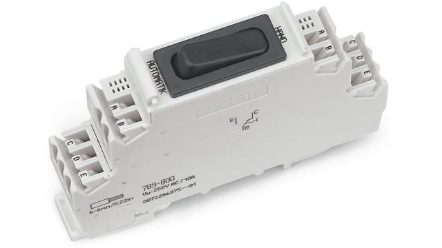 WAGO Circuit Breaker, 10 A, 250 V ac AC | 789-800