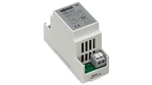 WAGO 789 Series Interface Module, Cage Clamp Connector, DIN Rail | 789-913