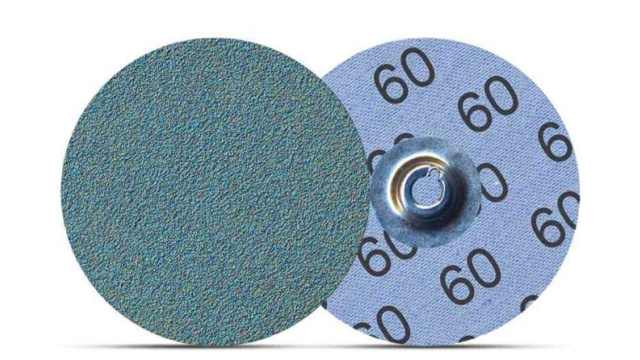 Lumberg Zirconium Abrasive Disc, 38 mm, P120 Grade, 100 Grit | 13105