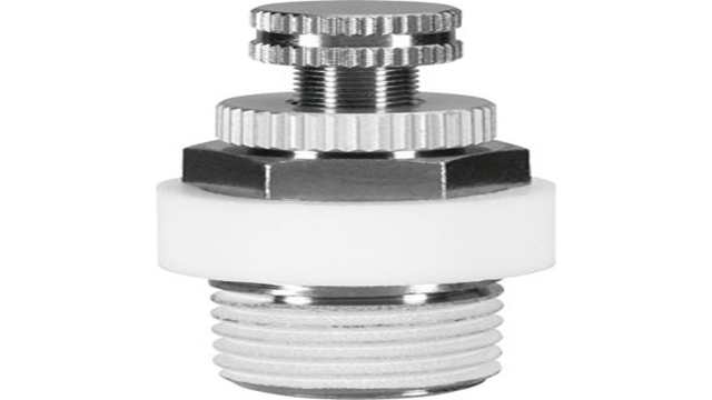 Festo Nickel Plated Brass Pneumatic Silencer 10 bar Threaded | VFFK-C-K-M7-P