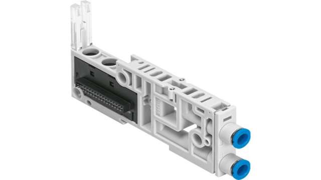 Festo 1 station Sub-Base for use with Valve Terminals MPA-L, 560999 | VMPAL-AP-10-QS1/4"-1