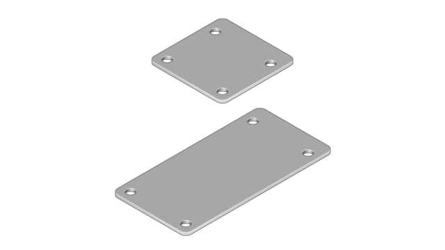 Bosch Rexroth Cover Plate, Aluminium 40 mm Internal Width 80 mm Internal Height | 3842552251