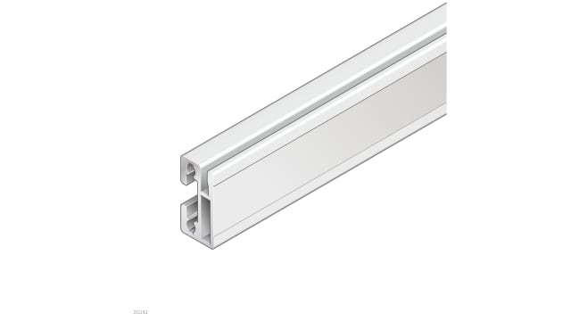 Bosch Rexroth Black Aluminium Square Tube 30 x 15 mm 8 mm Groove, 3 m Length,  Series 384255 | 3842554156