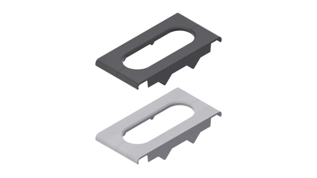 Bosch Rexroth Grey cable clip, 80mm Max. Bundle | 3842558212