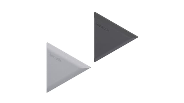 Bosch Rexroth Grey Polypropylene Cover Cap 80 mm Strut Profile, 10 mm Groove | 3842558479