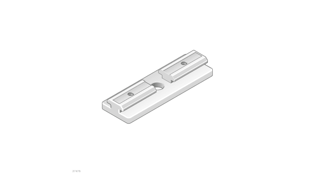Bosch Rexroth Spacer, 77 mm Length x 23 mm Width x 1 mm Height | 8981535891